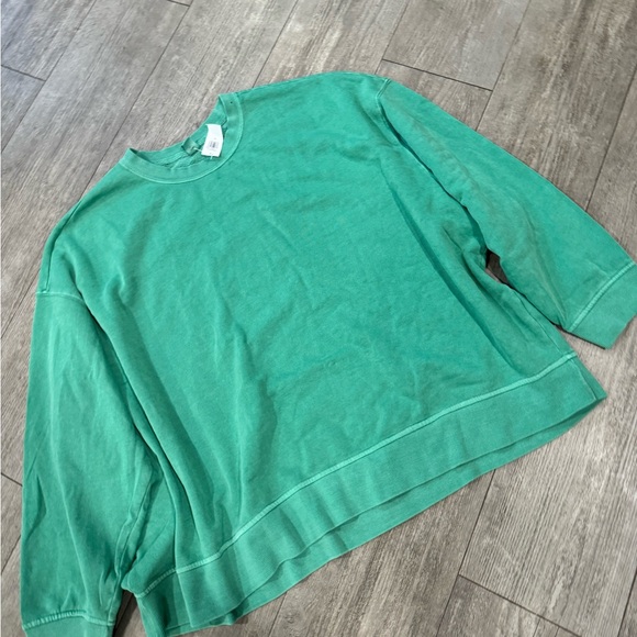 LAST PRICE 🌻OLD NAVY cropped vintage French terry sweatshirt ✨ - Picture 10 of 12